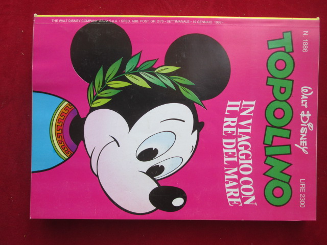 TOPOLINO 1886 DISNEY [R6L]
