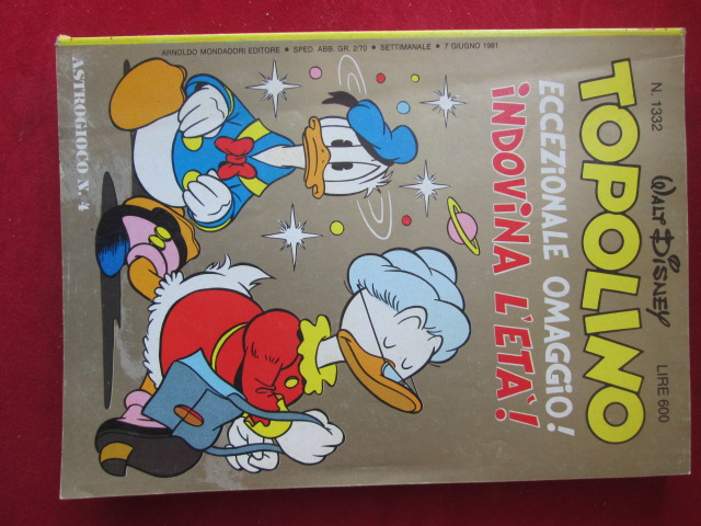 TOPOLINO 1332 DISNEY [R7L]