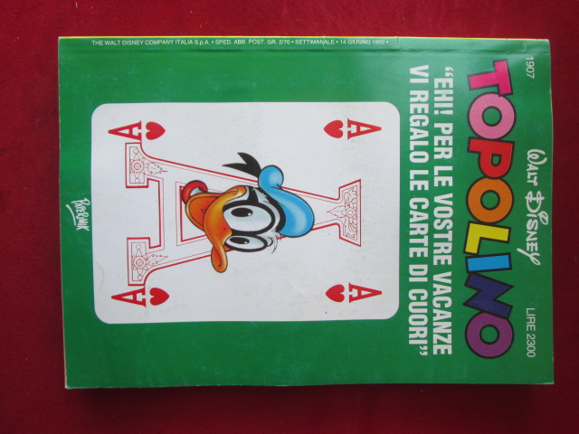 TOPOLINO 1907 DISNEY [R7L]