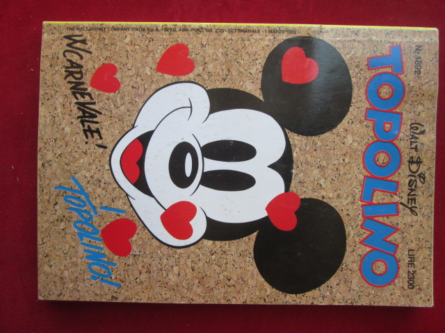 TOPOLINO 1892 DISNEY [R8L]
