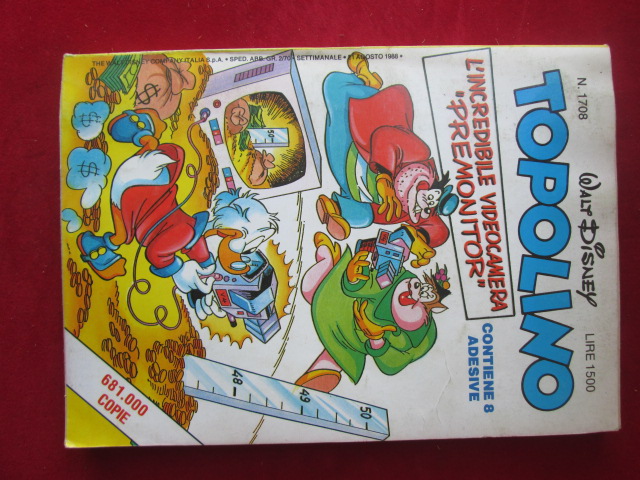 TOPOLINO 1708 DISNEY [R10L]