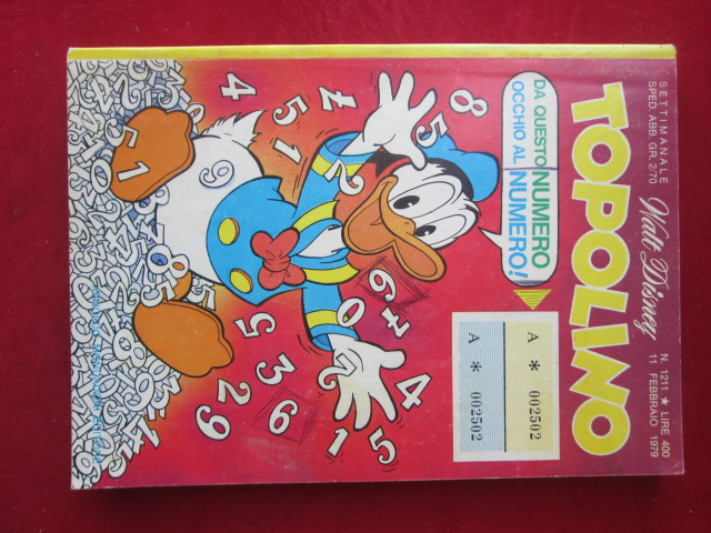 TOPOLINO 1211 DISNEY [R10L]