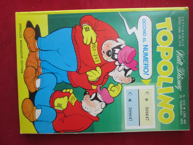 TOPOLINO 1213 DISNEY [R8L]