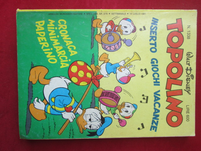 TOPOLINO 1338 DISNEY [R8L]