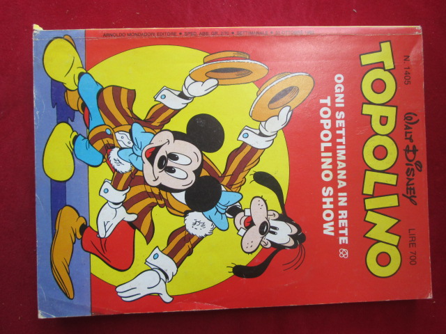 TOPOLINO 1405 DISNEY [SC25]