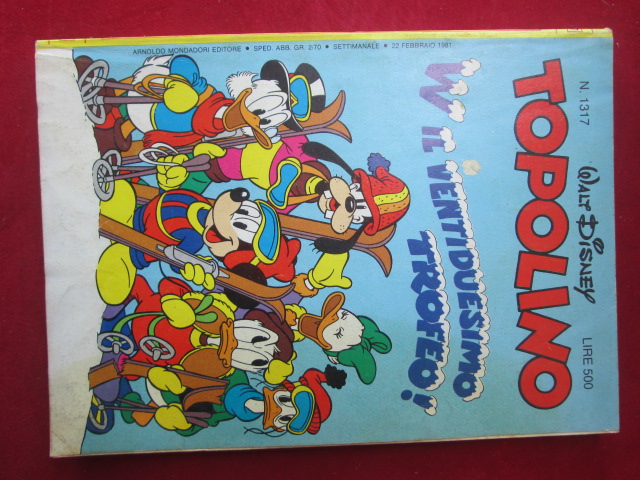 TOPOLINO 1317 DISNEY [SC25]