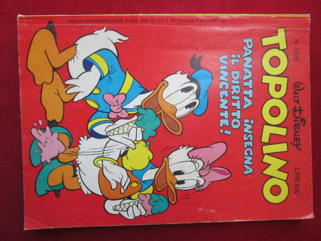 TOPOLINO 1335 DISNEY [SC25]