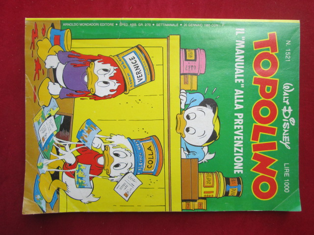 TOPOLINO 1521 DISNEY [SC25]