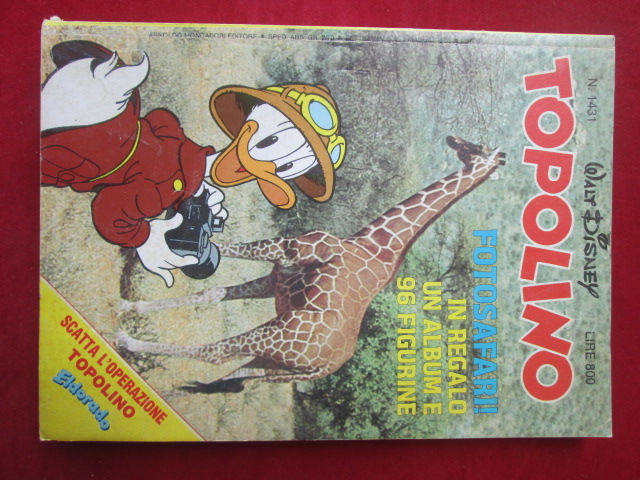 TOPOLINO 1431 DISNEY [SC25]