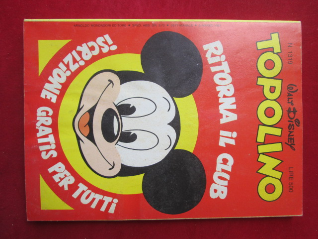 TOPOLINO 1319 DISNEY [SC25]
