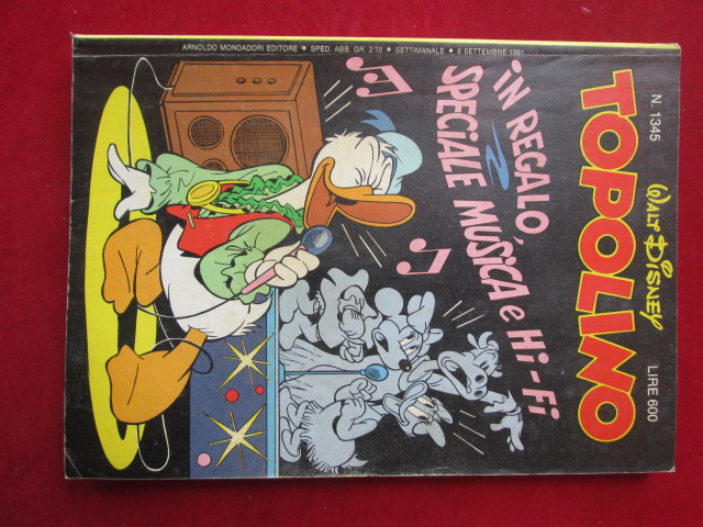TOPOLINO 1345 DISNEY [SC25]