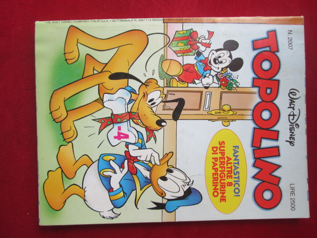TOPOLINO 2007 DISNEY [SC23]