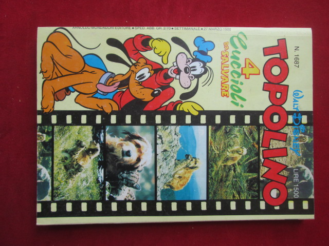 TOPOLINO 1687 DISNEY [SC27]