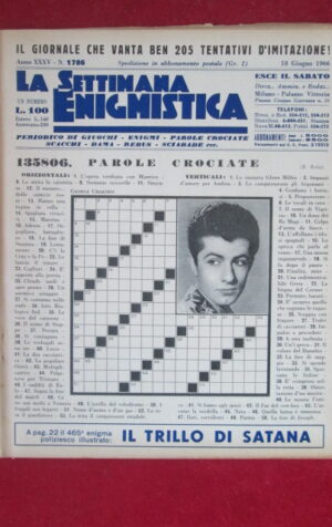 SETTIMANA ENIGMISTICA  1786 1966  [H049]1