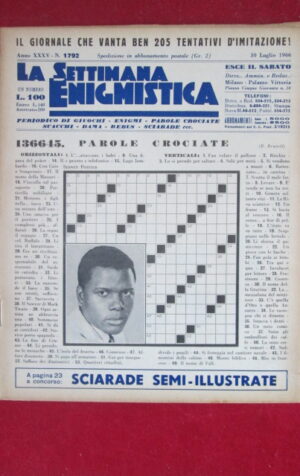 SETTIMANA ENIGMISTICA  1792 1966  [H049]2