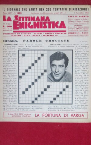 SETTIMANA ENIGMISTICA  1806 1966  [H050]2