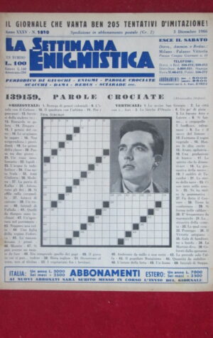 SETTIMANA ENIGMISTICA  1810 1966  [H050]2