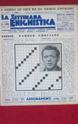 SETTIMANA ENIGMISTICA  1762 1966  [H050]3