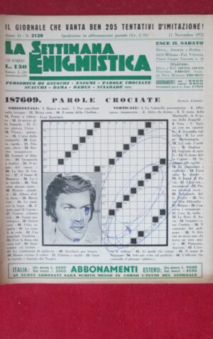 SETTIMANA ENIGMISTICA  2120 1972  [H051]1