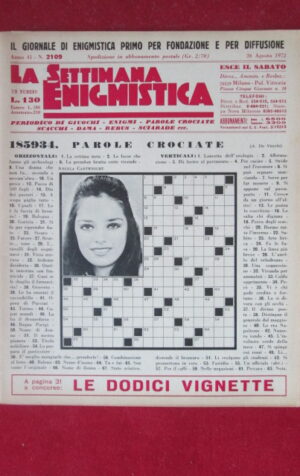 SETTIMANA ENIGMISTICA  2109 1972  [H051]1