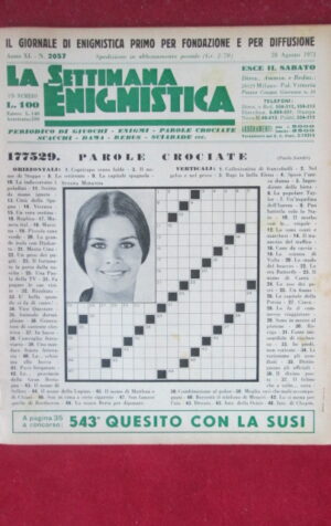 SETTIMANA ENIGMISTICA  2057 1971  [H051]1