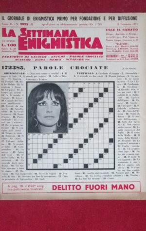 SETTIMANA ENIGMISTICA  2025 1971  [H051]1