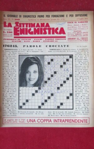 SETTIMANA ENIGMISTICA  2049 1971  [H051]1