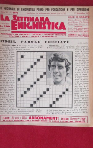 SETTIMANA ENIGMISTICA  2070 1971  [H051]1