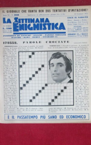 SETTIMANA ENIGMISTICA  2026 1971  [H051]2
