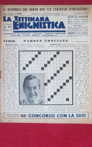 SETTIMANA ENIGMISTICA  1144 1955  [H051]1