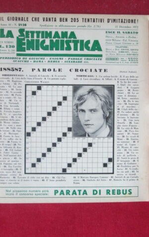 SETTIMANA ENIGMISTICA  2126 1972  [H052]2