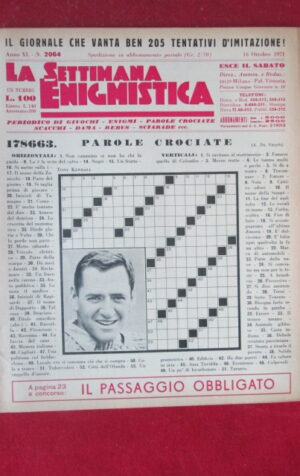 SETTIMANA ENIGMISTICA  2064 1971  [H062]1