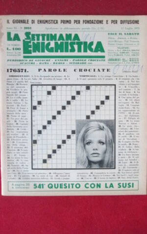 SETTIMANA ENIGMISTICA  2051 1971  [H062]2