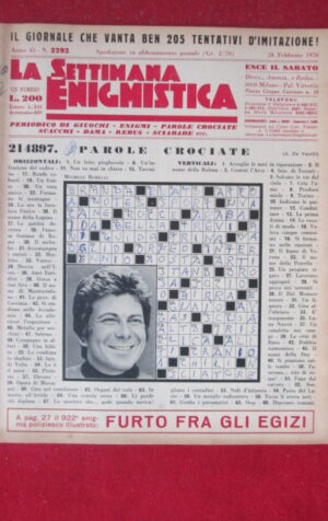 SETTIMANA ENIGMISTICA  2292 1976  [H062]1