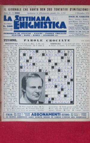 SETTIMANA ENIGMISTICA  2332 1976  [H062]1