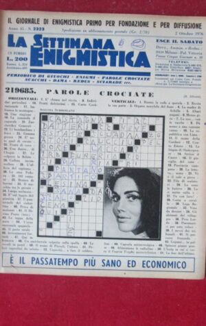 SETTIMANA ENIGMISTICA  2323 1976  [H062]1