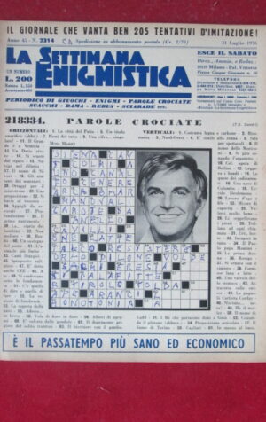 SETTIMANA ENIGMISTICA  2314 1976  [H062]1
