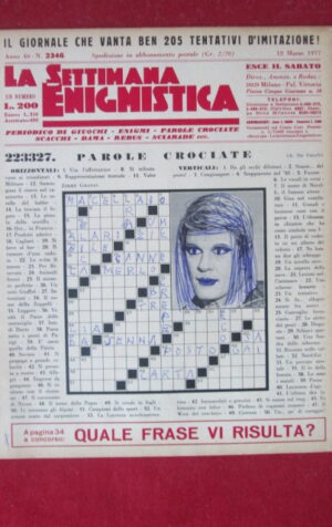 SETTIMANA ENIGMISTICA  2346 1977  [H056]1