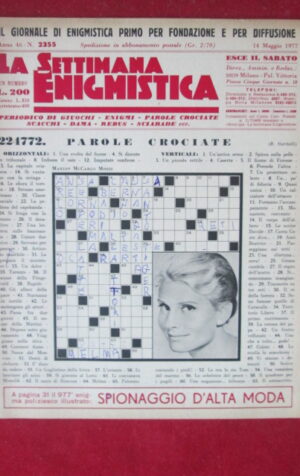SETTIMANA ENIGMISTICA  2355 1977  [H056]1