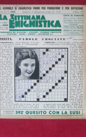 SETTIMANA ENIGMISTICA  2345 1977  [H056]1