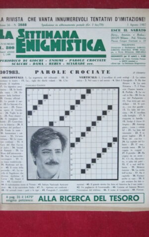 SETTIMANA ENIGMISTICA  2888 1987  [H056]1