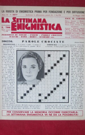 SETTIMANA ENIGMISTICA  2877 1987  [H056]1