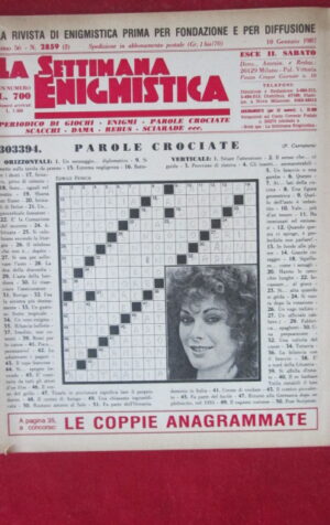 SETTIMANA ENIGMISTICA  2859 1987 EDWIGE FENECH [H056]1