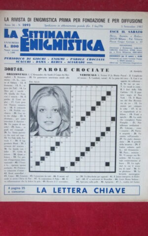 SETTIMANA ENIGMISTICA  2893 1987  [H056]1