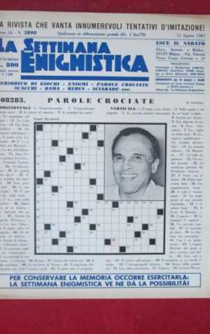 SETTIMANA ENIGMISTICA  2890 1987  [H056]1