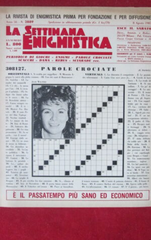SETTIMANA ENIGMISTICA  2889 1987  [H056]1
