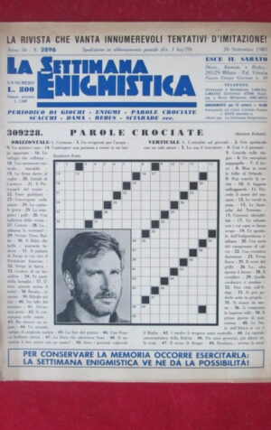 SETTIMANA ENIGMISTICA  2896 1987  [H056]1