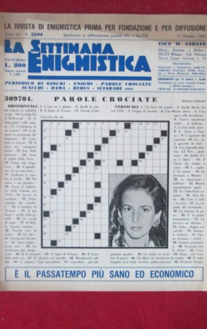 SETTIMANA ENIGMISTICA  2899 1987  [H056]1