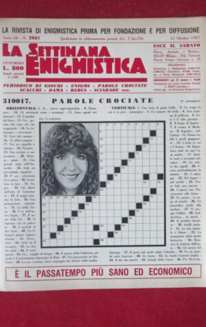 SETTIMANA ENIGMISTICA  2901 1987  [H056]1