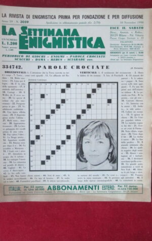 SETTIMANA ENIGMISTICA  3059 1990  [H056]1